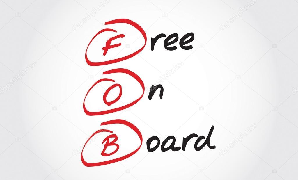 arti dari fob adalah