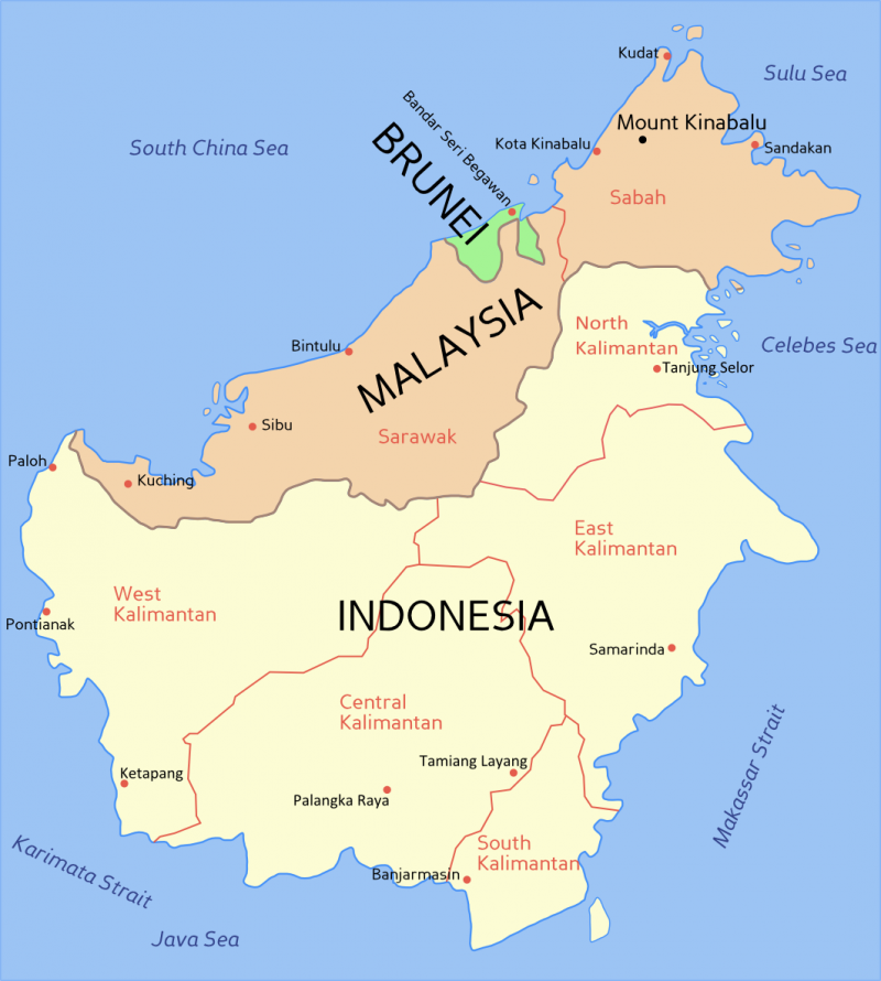 daftar kota di kalimantan barat lengkap