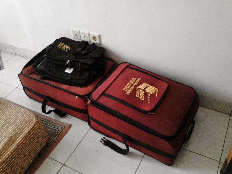 pengiriman koper umroh lengkap