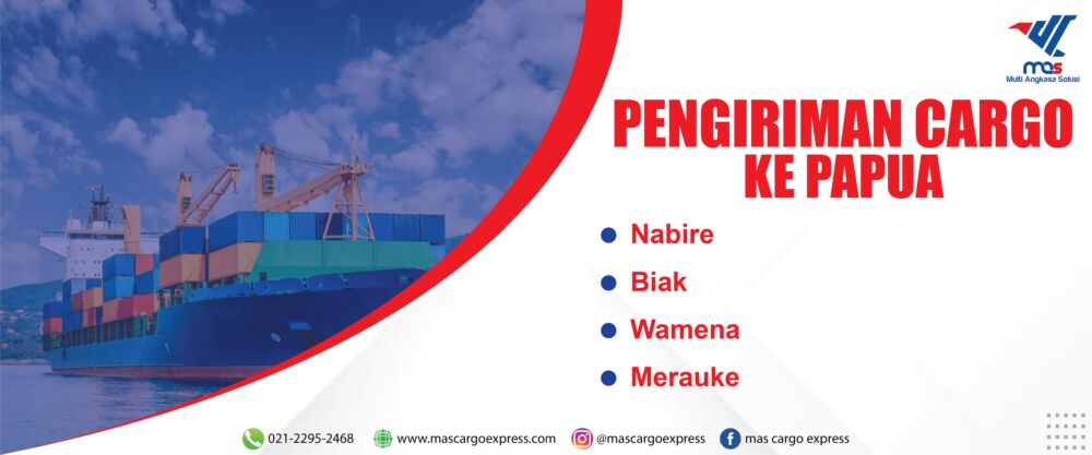 cargo jakarta ke nabire