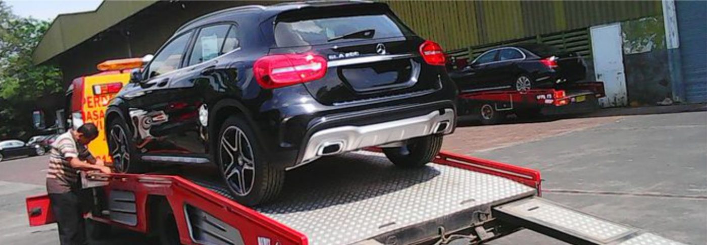 Pengiriman Mascargo slide mobil