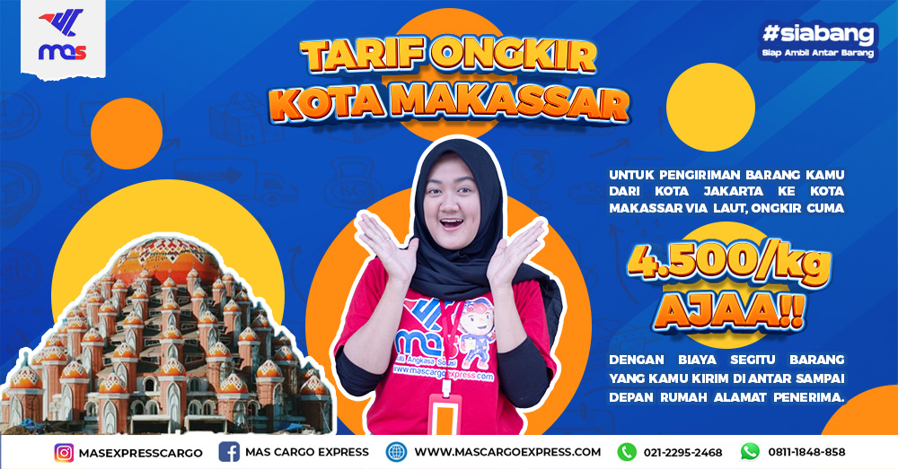 Jasa ekspedisi jakarta ke makassar 