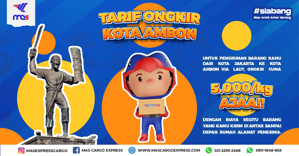 Cargo jakarta ke ambon 