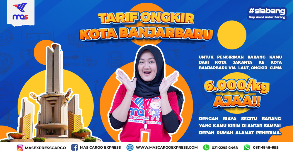 Jasa ekspedisi jakarta ke banjarbaru