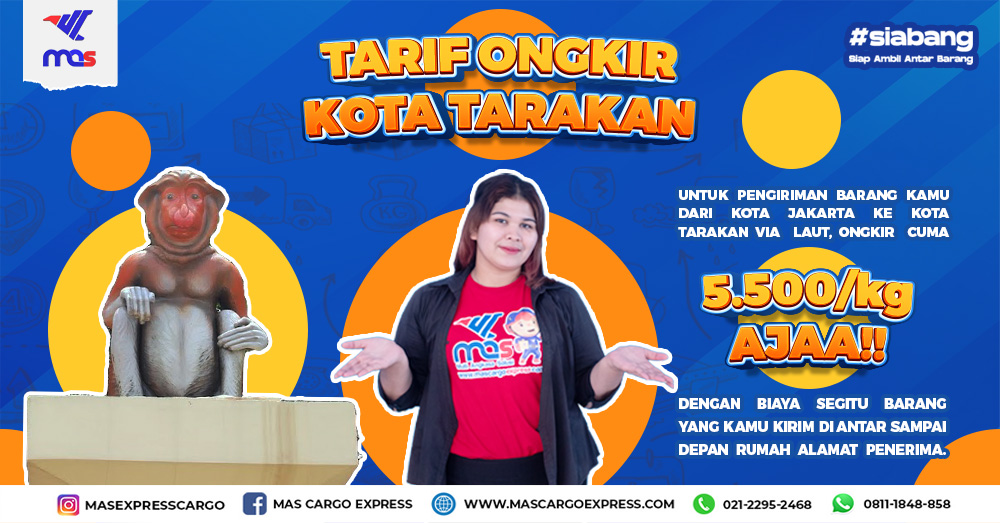 Cargo jakarta ke tarakan